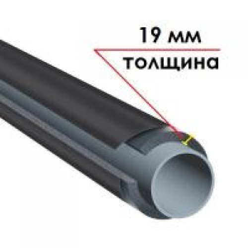 K-FLEX 19x042-1 ST IC CLAD BK трубка (К-ФЛЕКС)