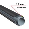 Трубка K-FLEX 19x133-1 ST IC CLAD BK